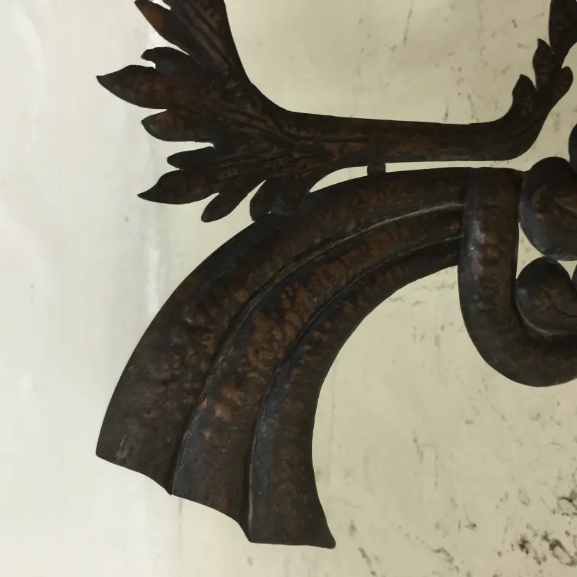 antique decorative picture frame with elegant details