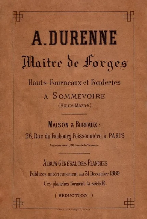 deux lions antiques d'A. Durenne sur un fond neutre.