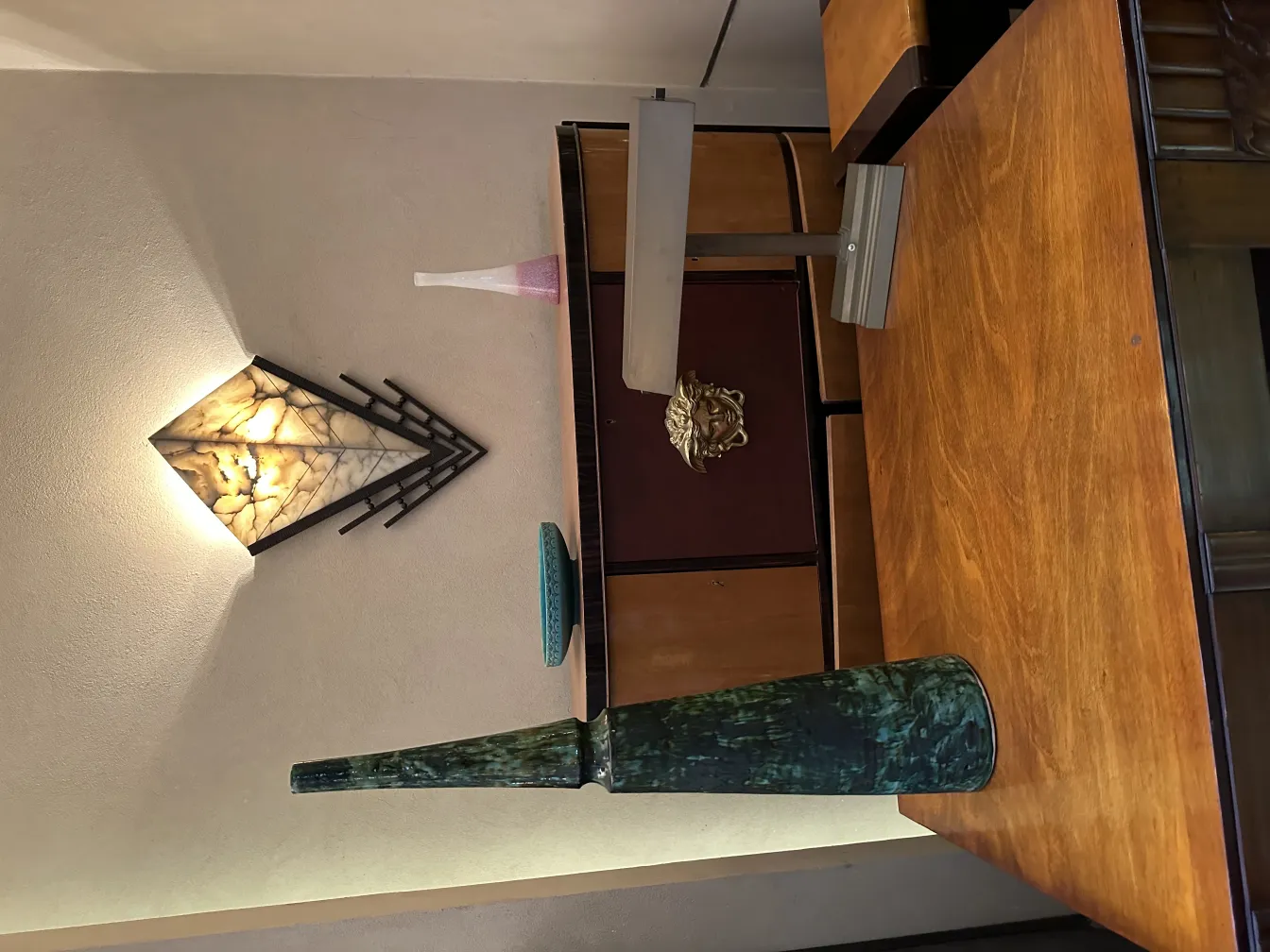 antique vase, decorative, in an elegant setting