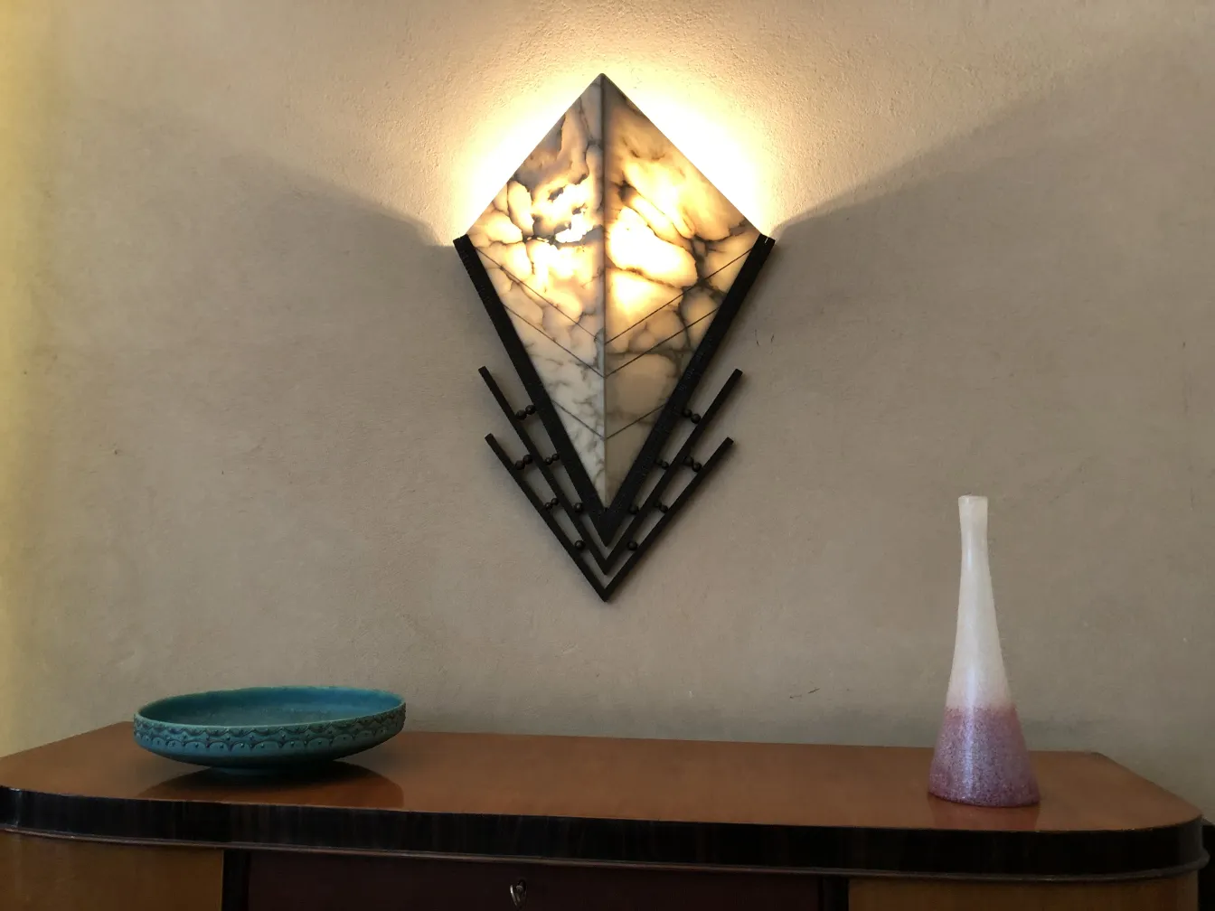 antique vase with elegant design in a warm setting