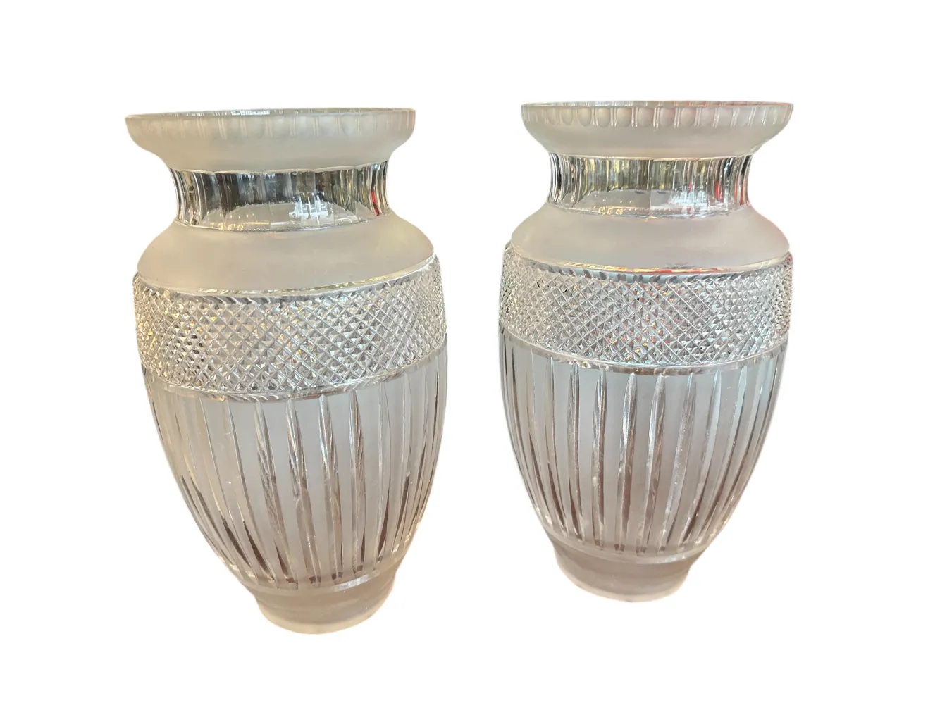 Antique decorative vases with elegant design, perfect for decor.