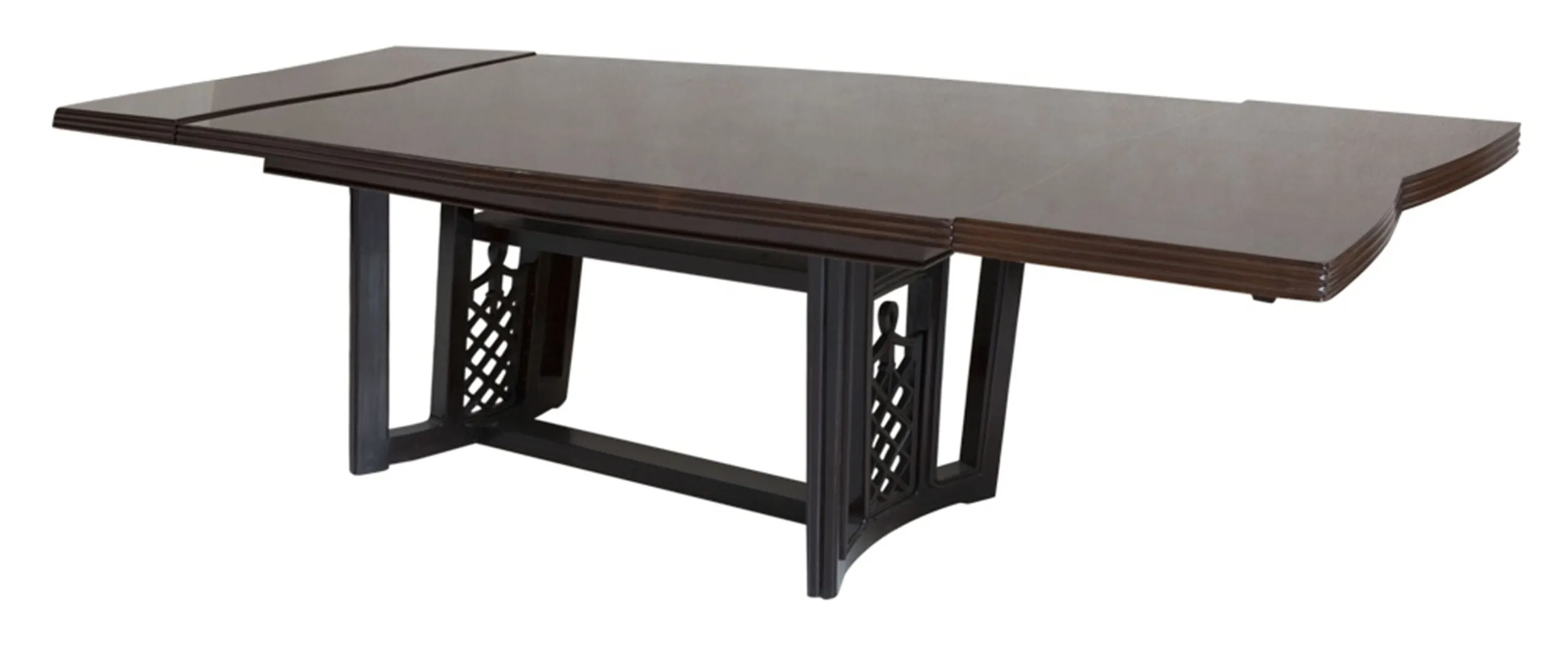 Mesa de jantar antiga com design elegante para 10 pessoas