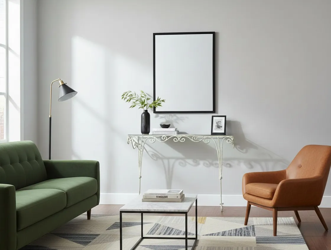 dresuar ancien de style francais avec decor