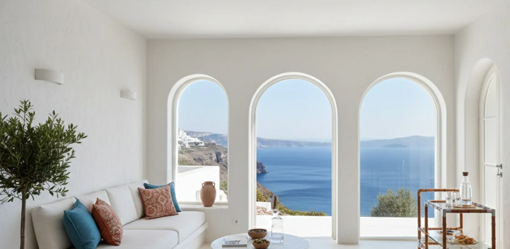 chariot-bar antique de William Billy Haines dans un cadre chaleureux