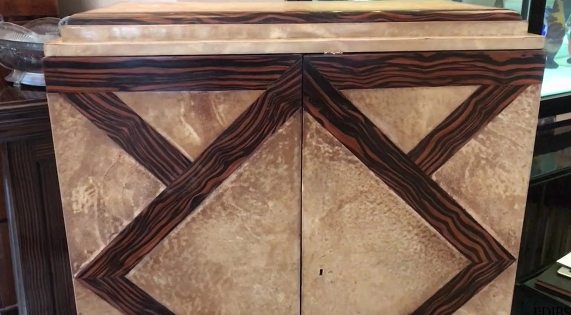 Antique bar with decorative and elegant design.