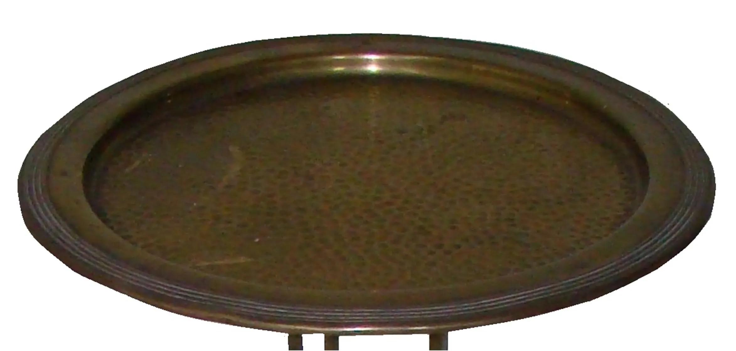 Antique Viennese table with elegant decorations.