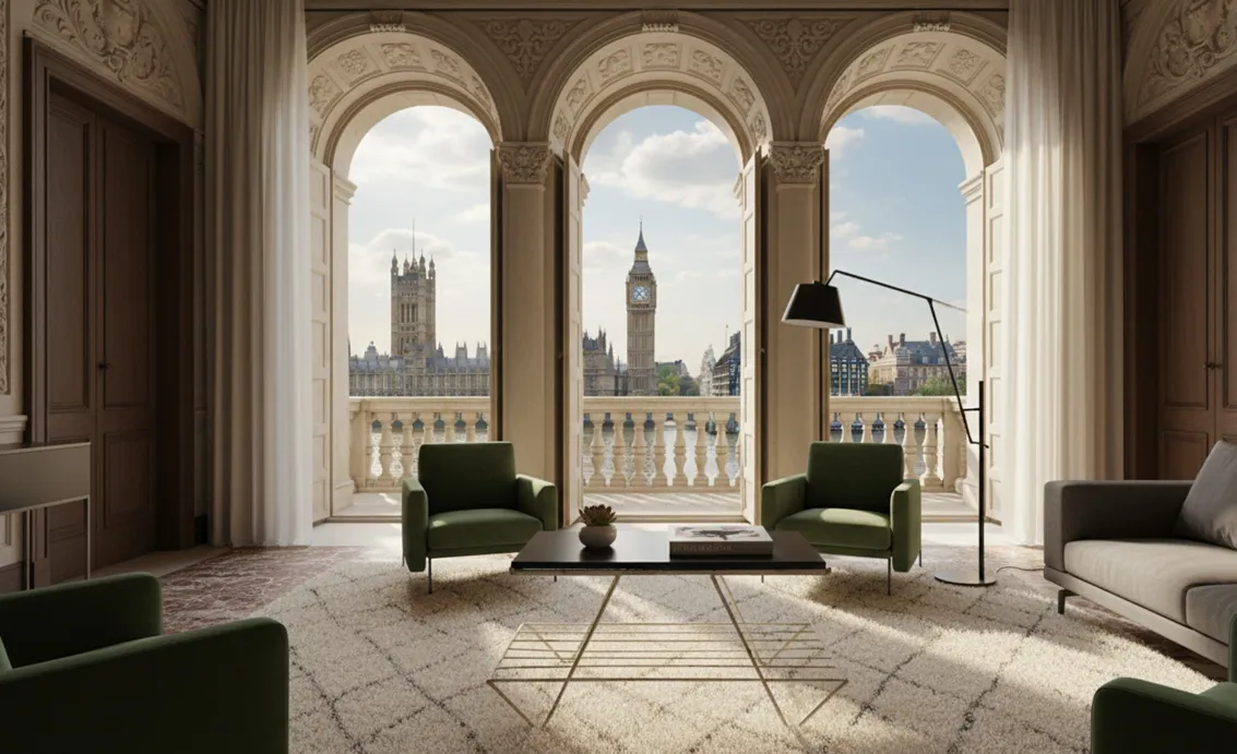 Элегантный антикварный стол для сада с внешним видом