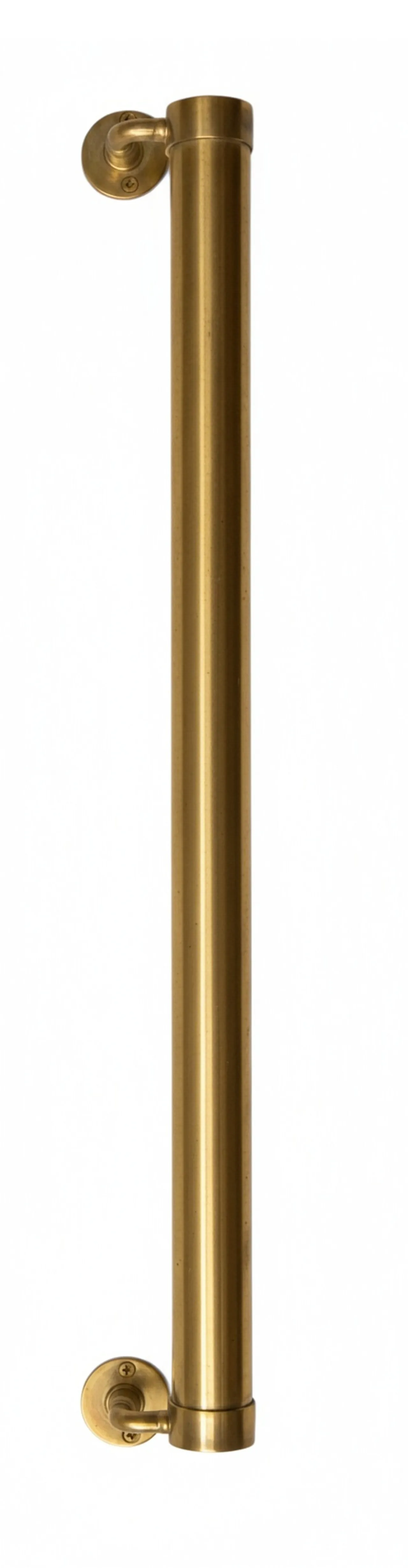 antique door handle with elegant design and circle