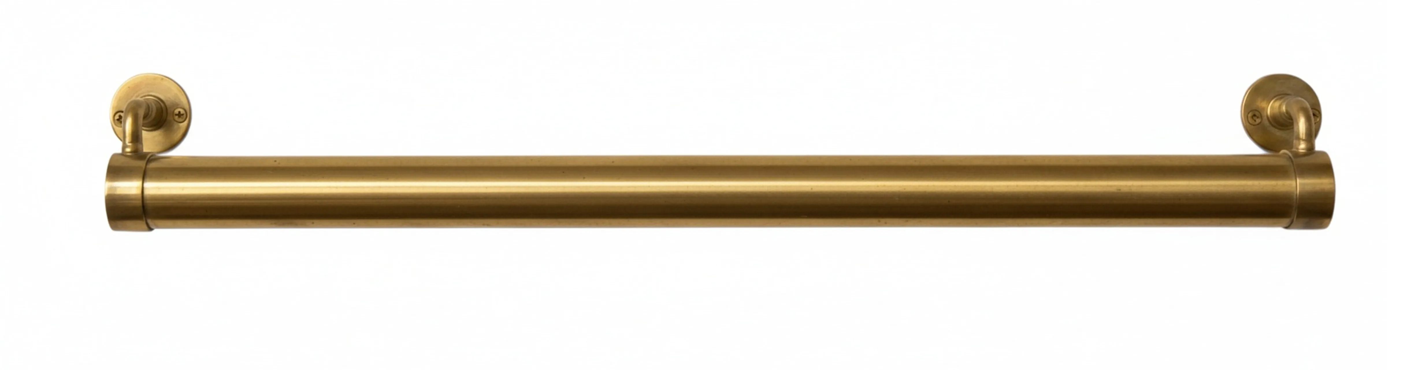 poignée de porte antique en finition dorée, style simple, adaptée aux entrées élégantes