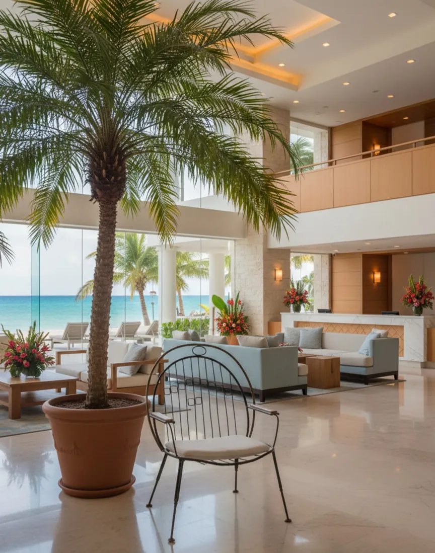 古董花园扶手椅，优雅设计，海景。