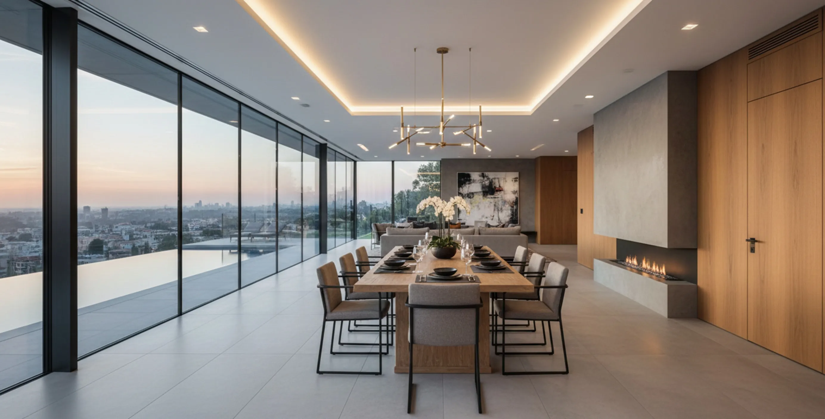 Mesa de jantar antiga para 6 ou 4 pessoas com cadeiras