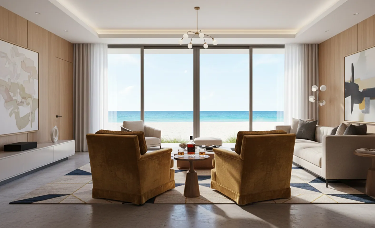 Старинные кресла для реставрации в светлой гостиной у окна