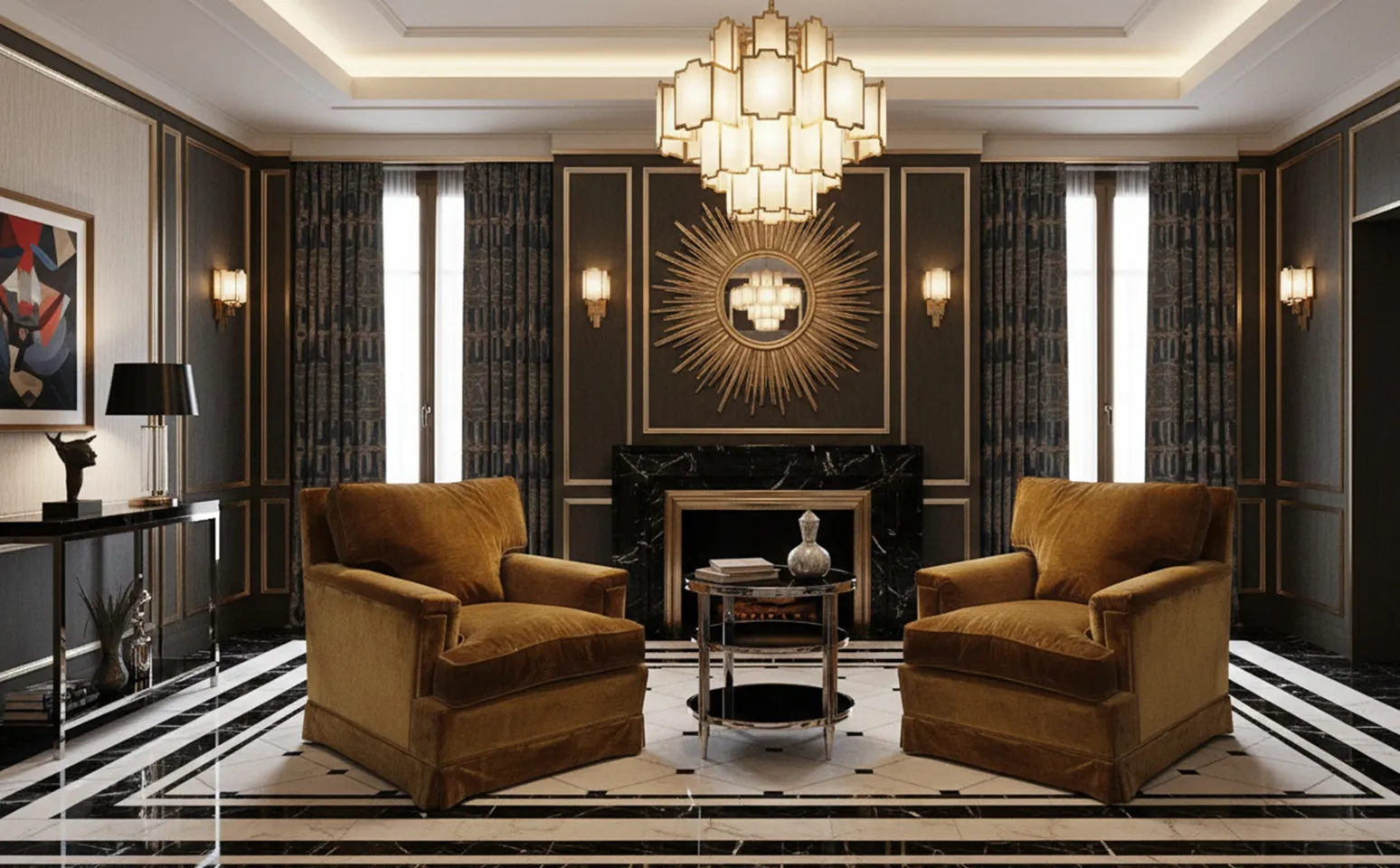 two antique armchairs to be restored, elegant decor