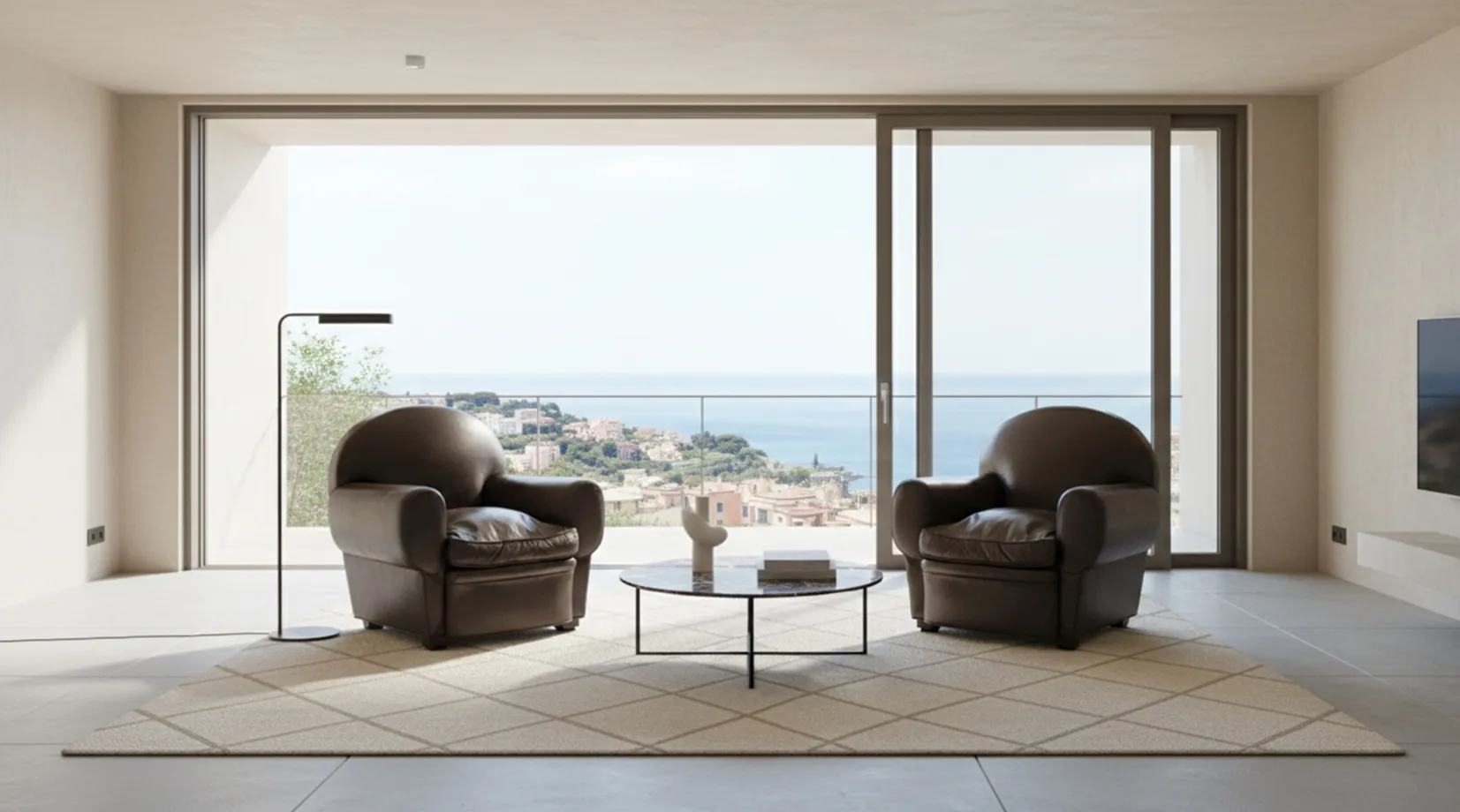 Deux fauteuils antiques à restaurer dans un cadre moderne