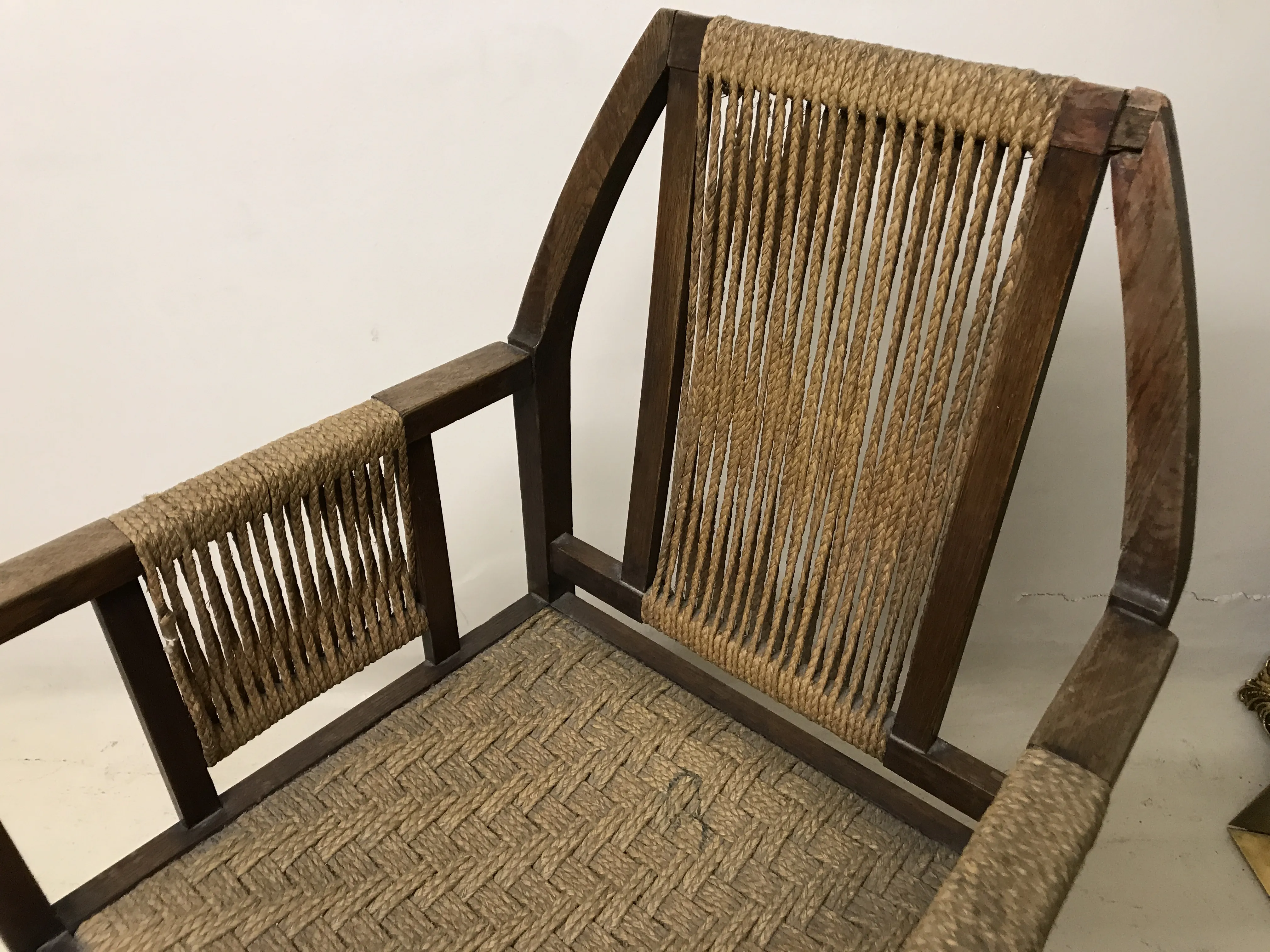 Antique desk chair by Edward Wormley with elegant design, no visible materials in a classic setting.