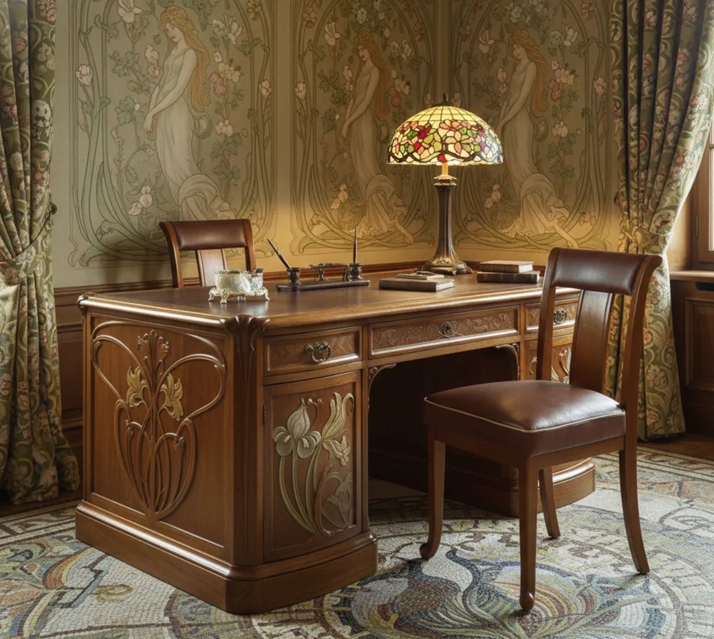 Silla antigua de diseño clásico, para restaurar en ambiente elegante.