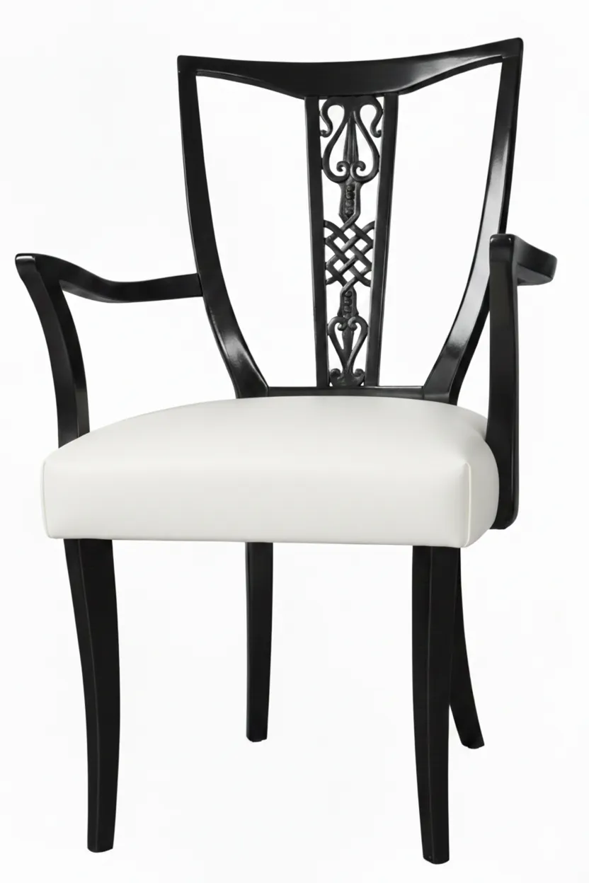 一组6把古董椅子和2张扶手椅，以便恢复，环境舒适