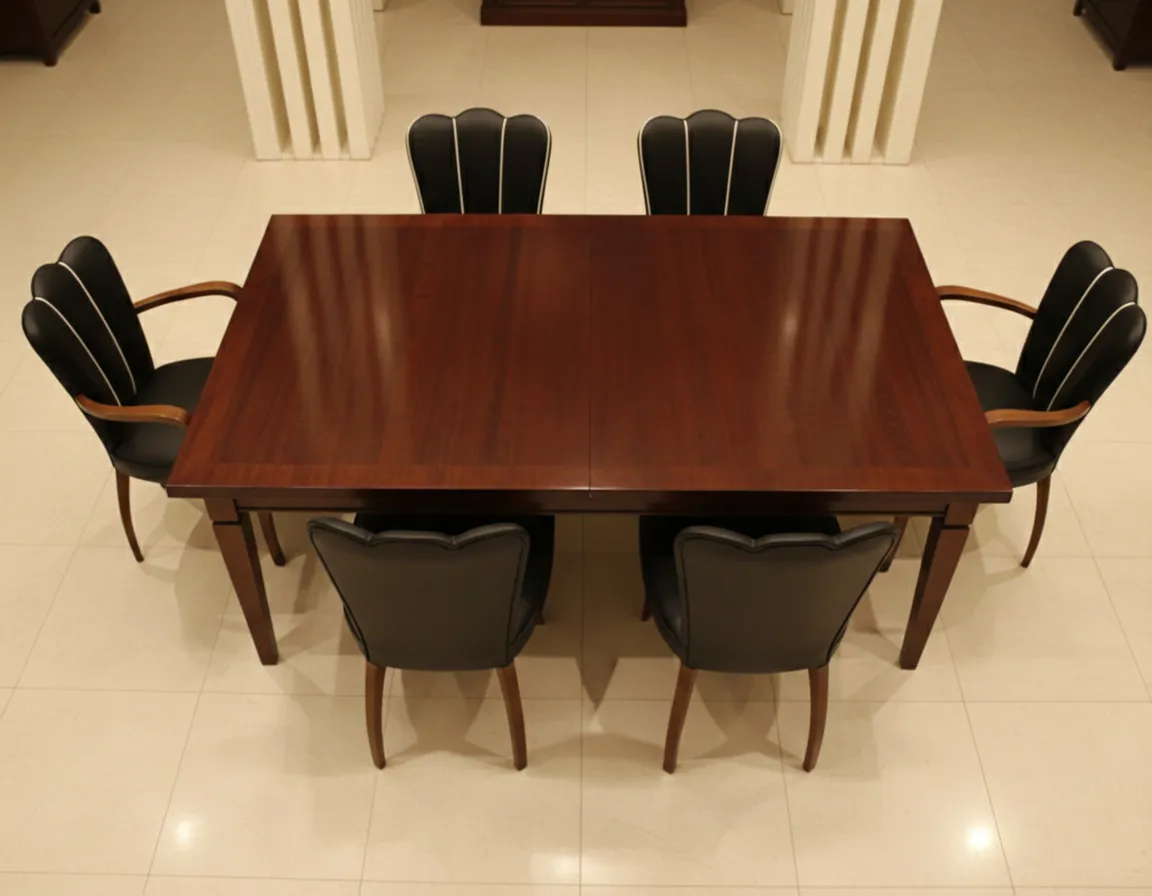 Juego de 6 sillas y 2 sillones antiguos, diseño clásico, ideal para restaurar.