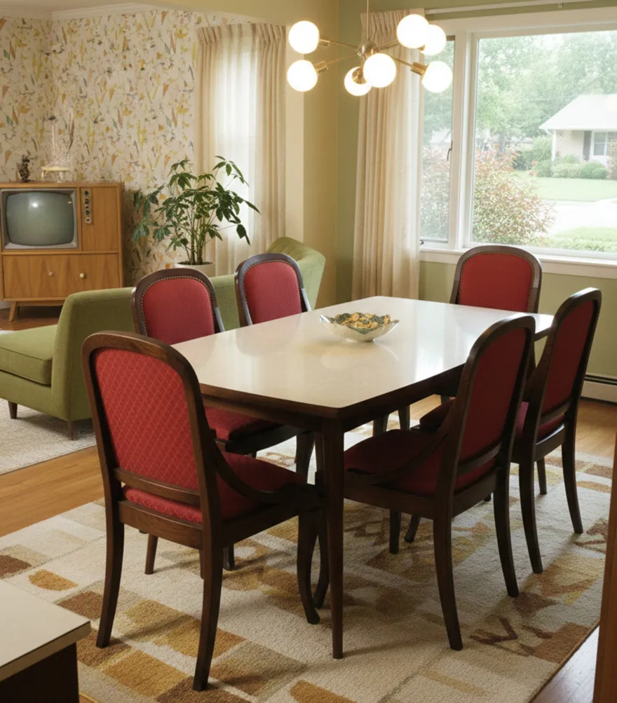 6 cadeiras antigas para restaurar em um ambiente aconchegante