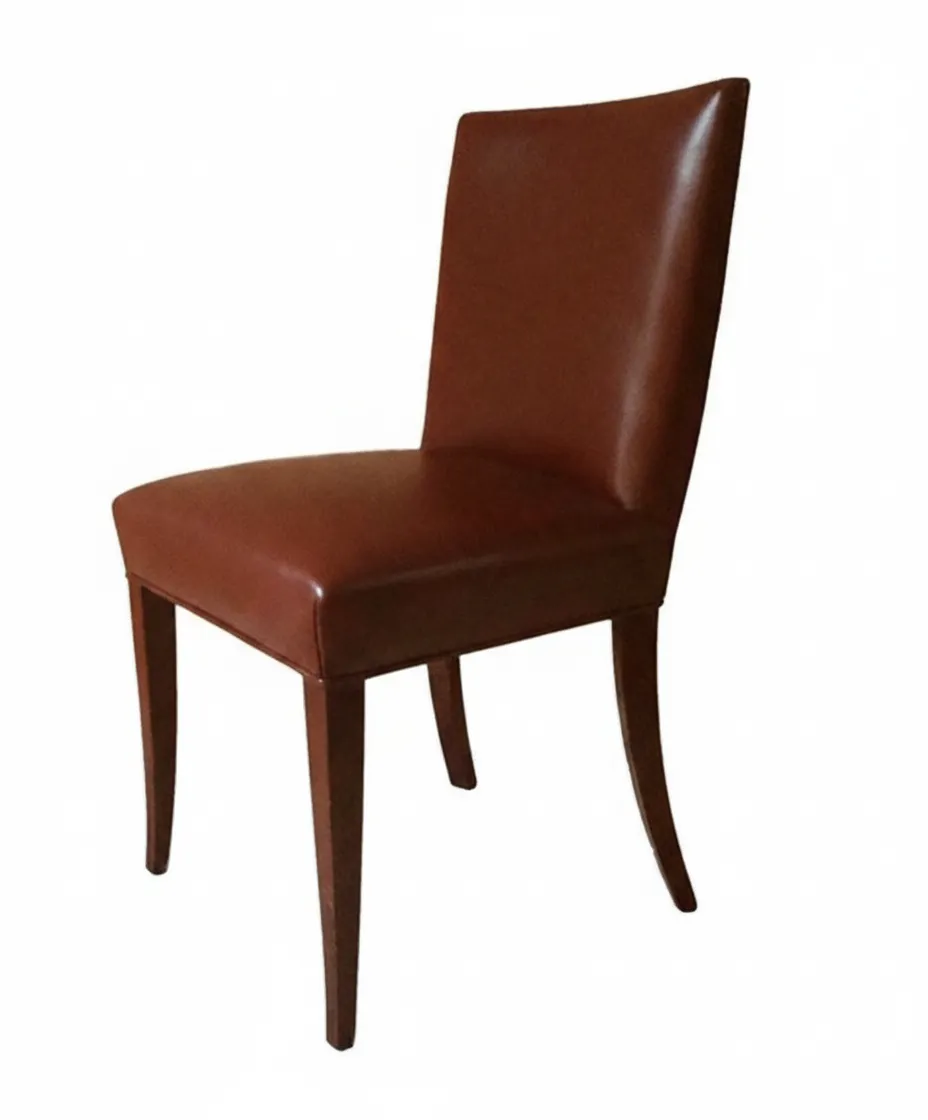 eight vintage-style antique chairs in need of restoration