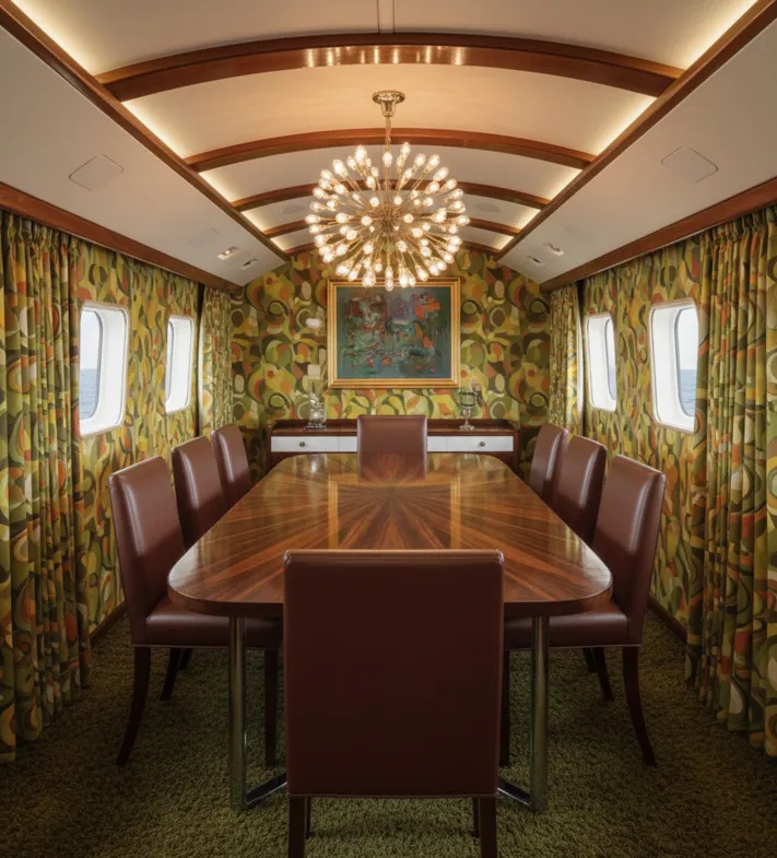 8 sillas antiguas de estilo clásico para restaurar en un comedor decorado