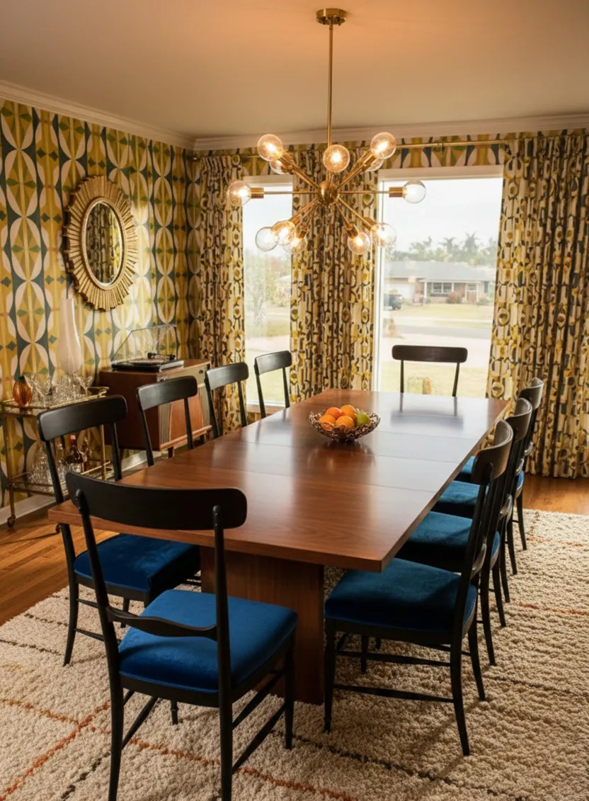 10 sedie antiche colombo sanguineti chiavari in una sala da pranzo elegante