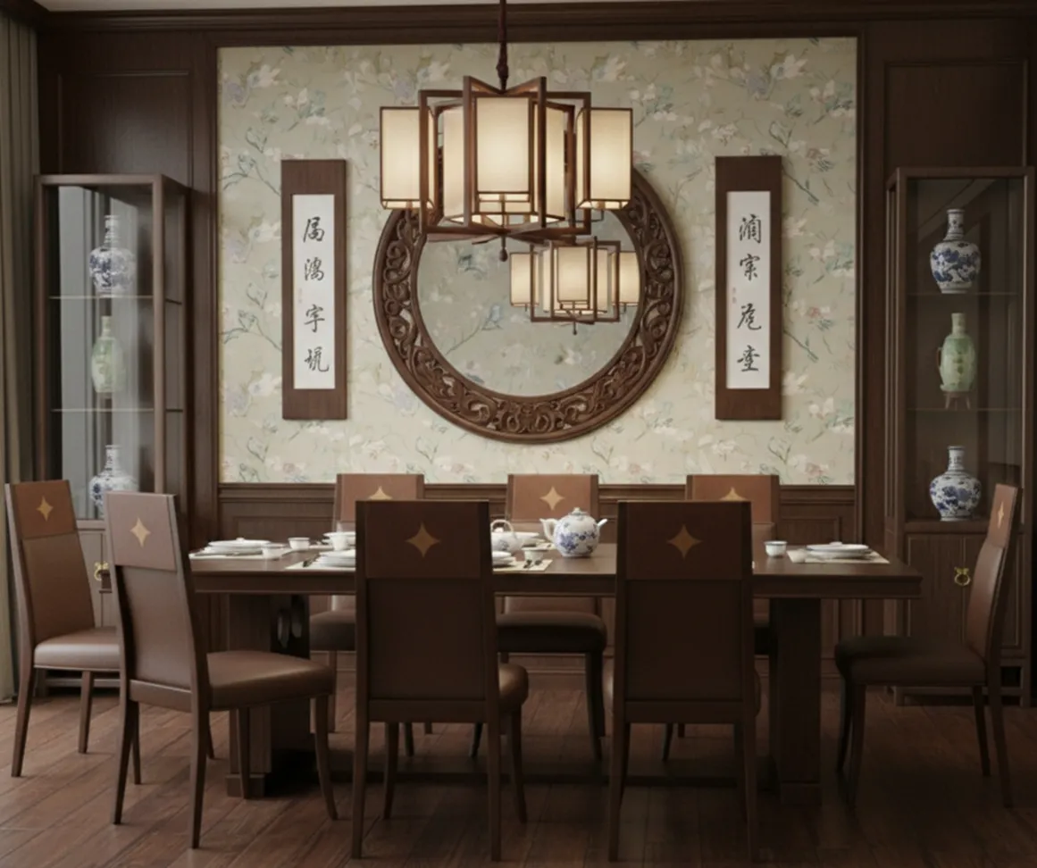 12 sedie antiche da restaurare, con decorazione murale elegante