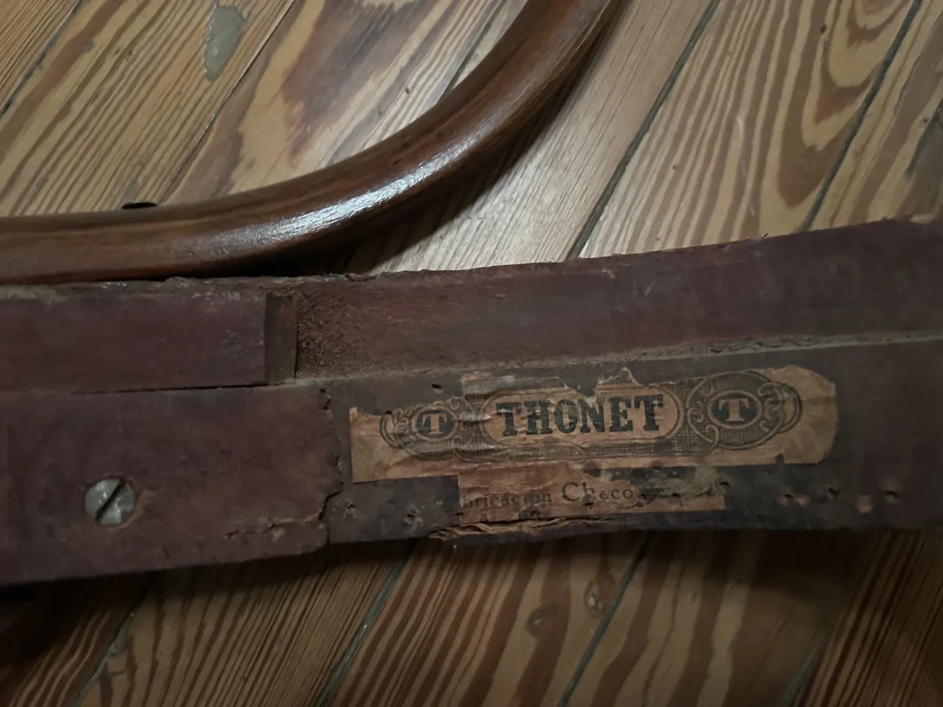 4 antike thonet stühle in einer gemütlichen Umgebung