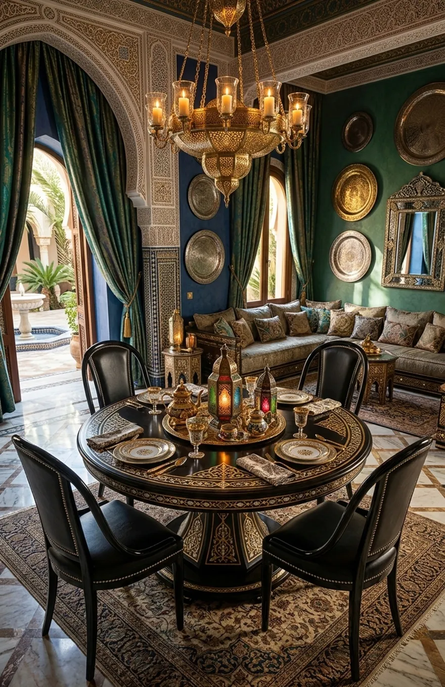 quatro cadeiras thonet antigas em um ambiente decorativo