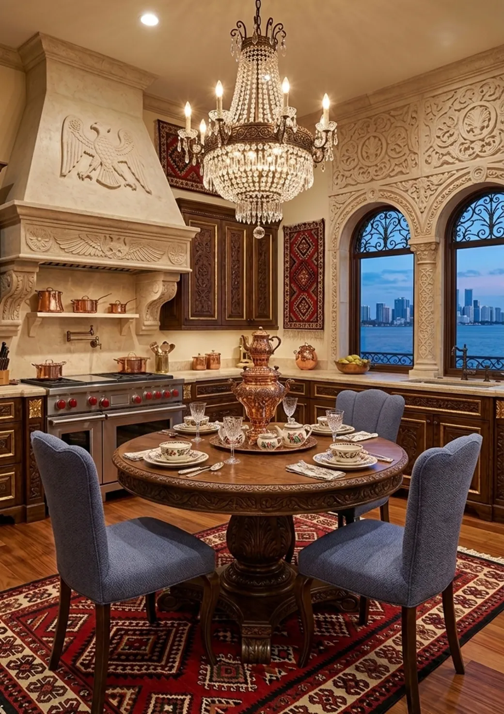 椅子3脚（復元用）装飾的な環境で。