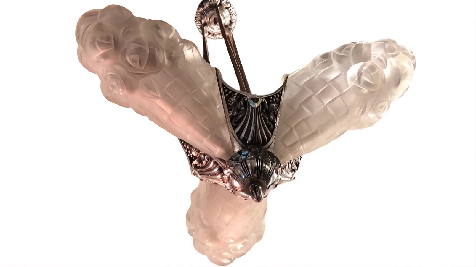 antique hanging lamp with elegant design and decorative details