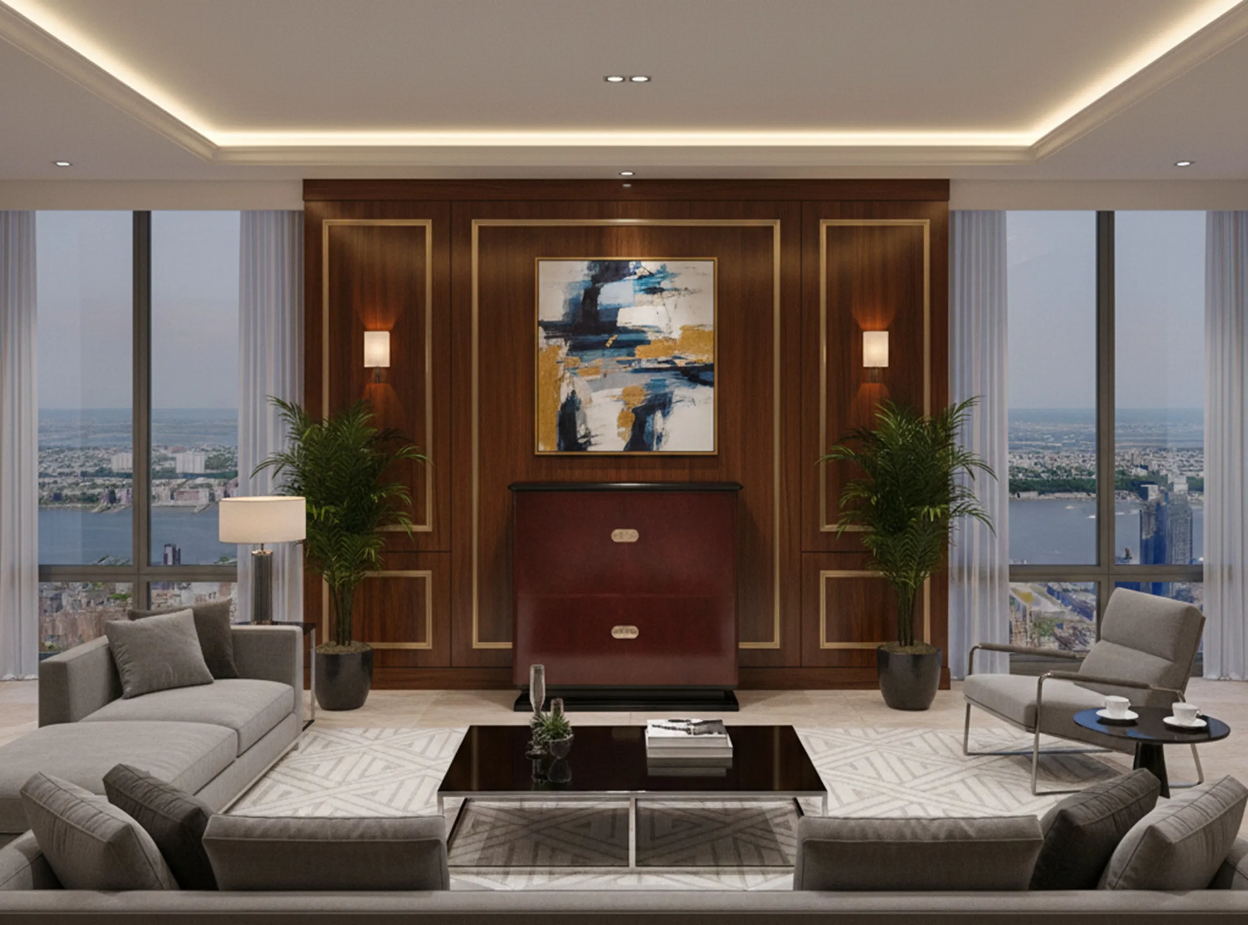 अलमारी पुरानी चांदनी में सजावट के साथ फर्नीचर।