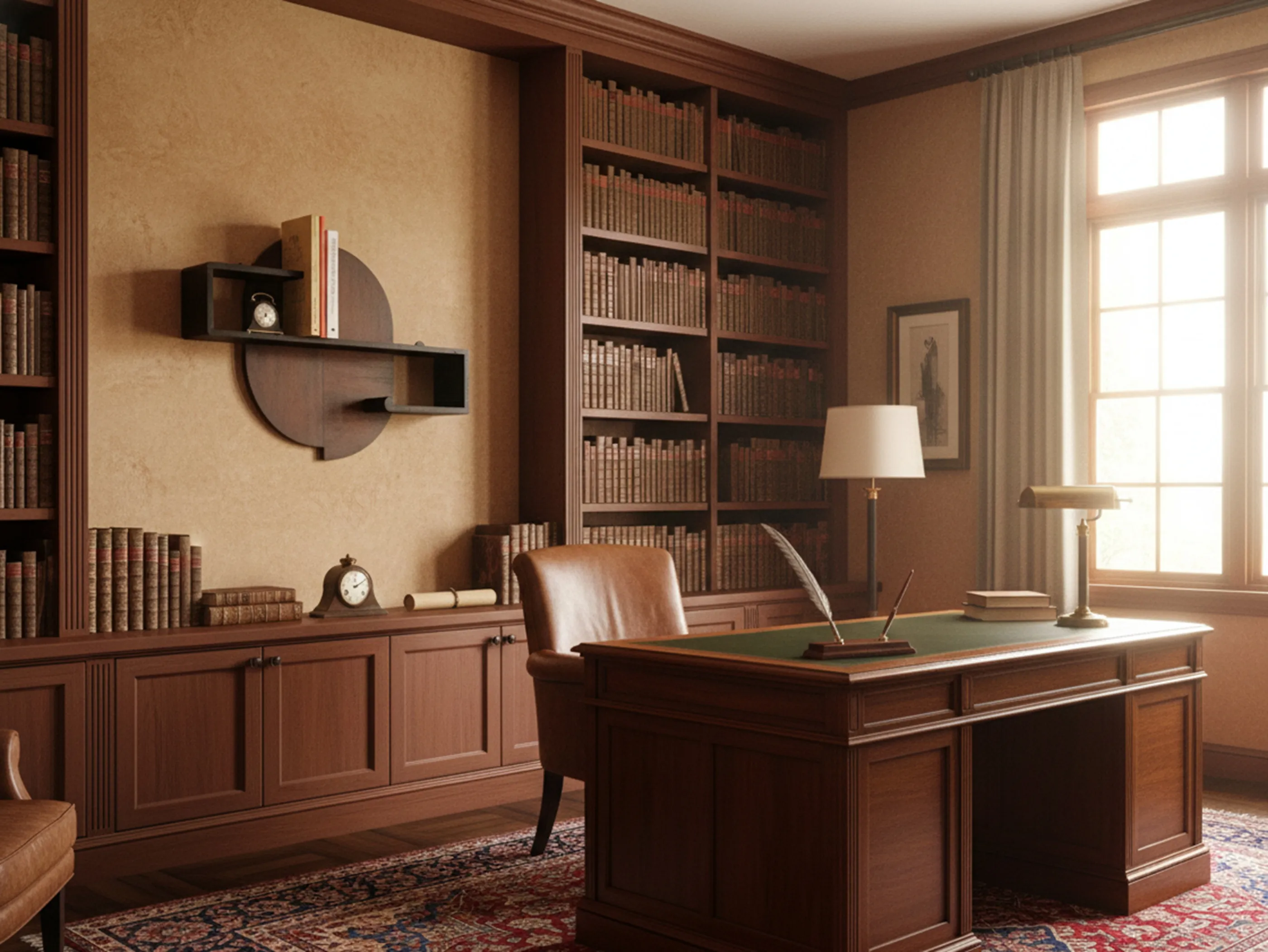 alte bücherregal, das mit vielen büchern gefüllt ist