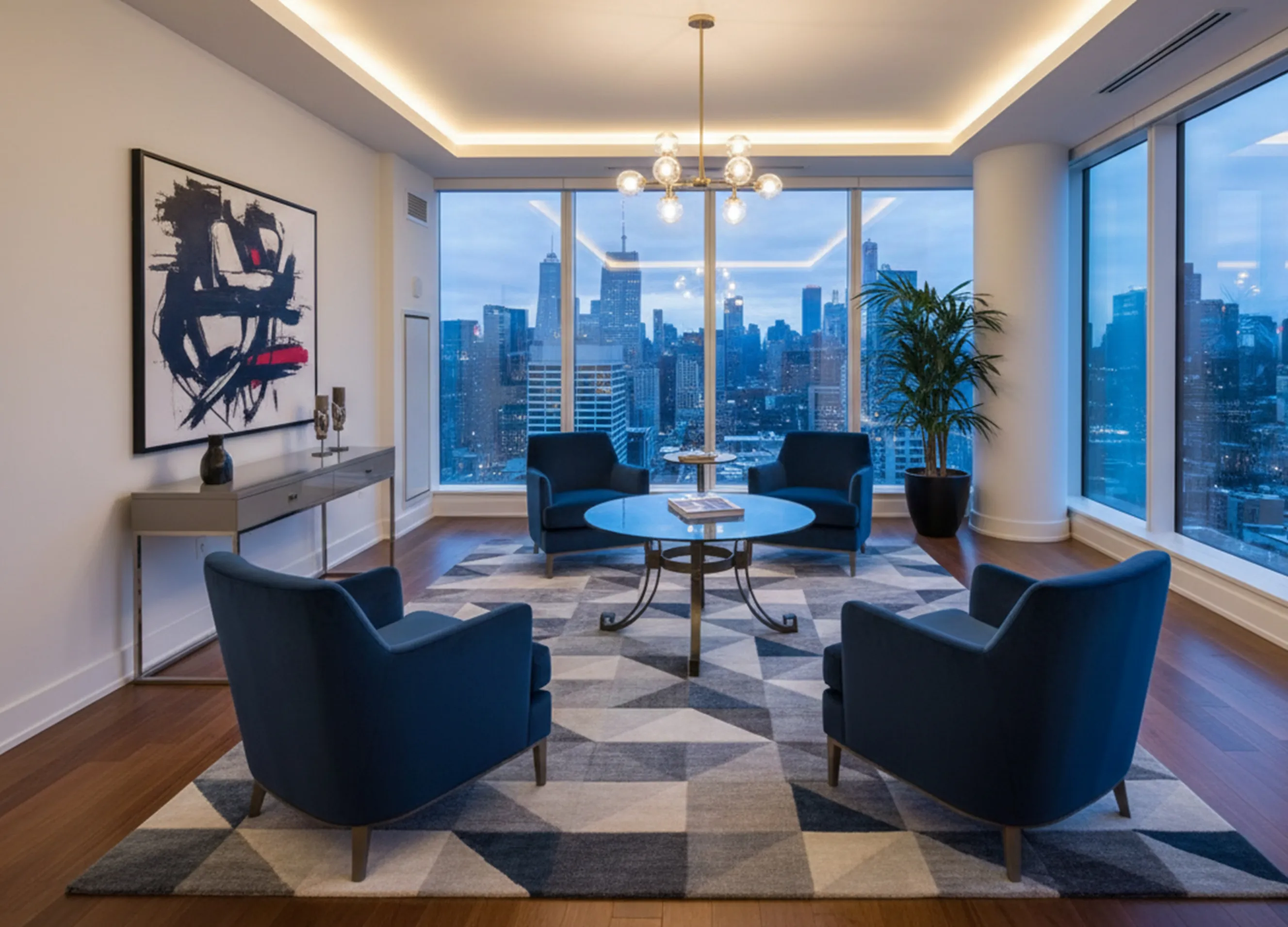 table à manger ancienne pour 6 personnes avec chaises modernes