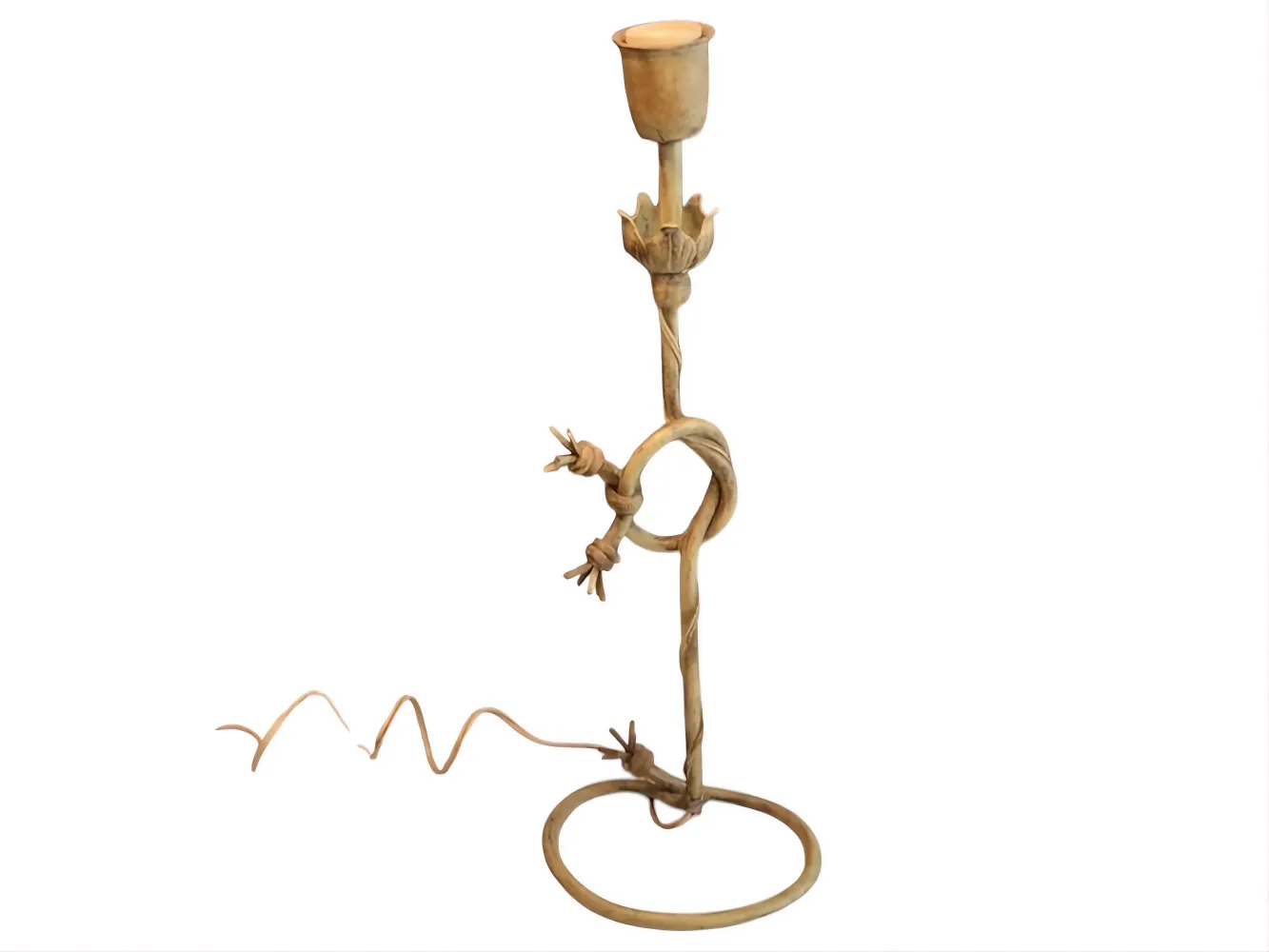 Antike Tischlampe Art Deco mit elegantem und einzigartigem Design.