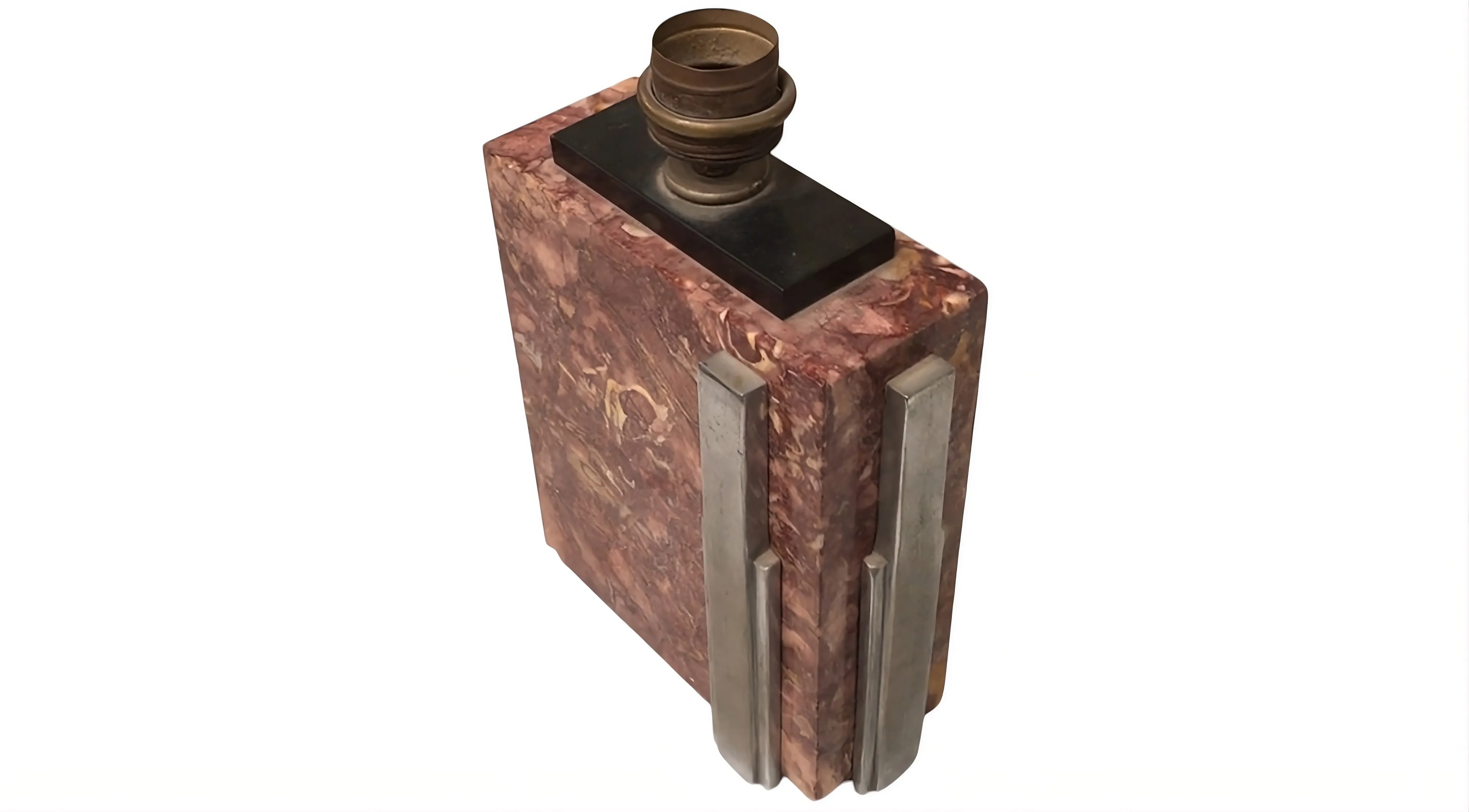 antique table lamp with an elegant decorative design