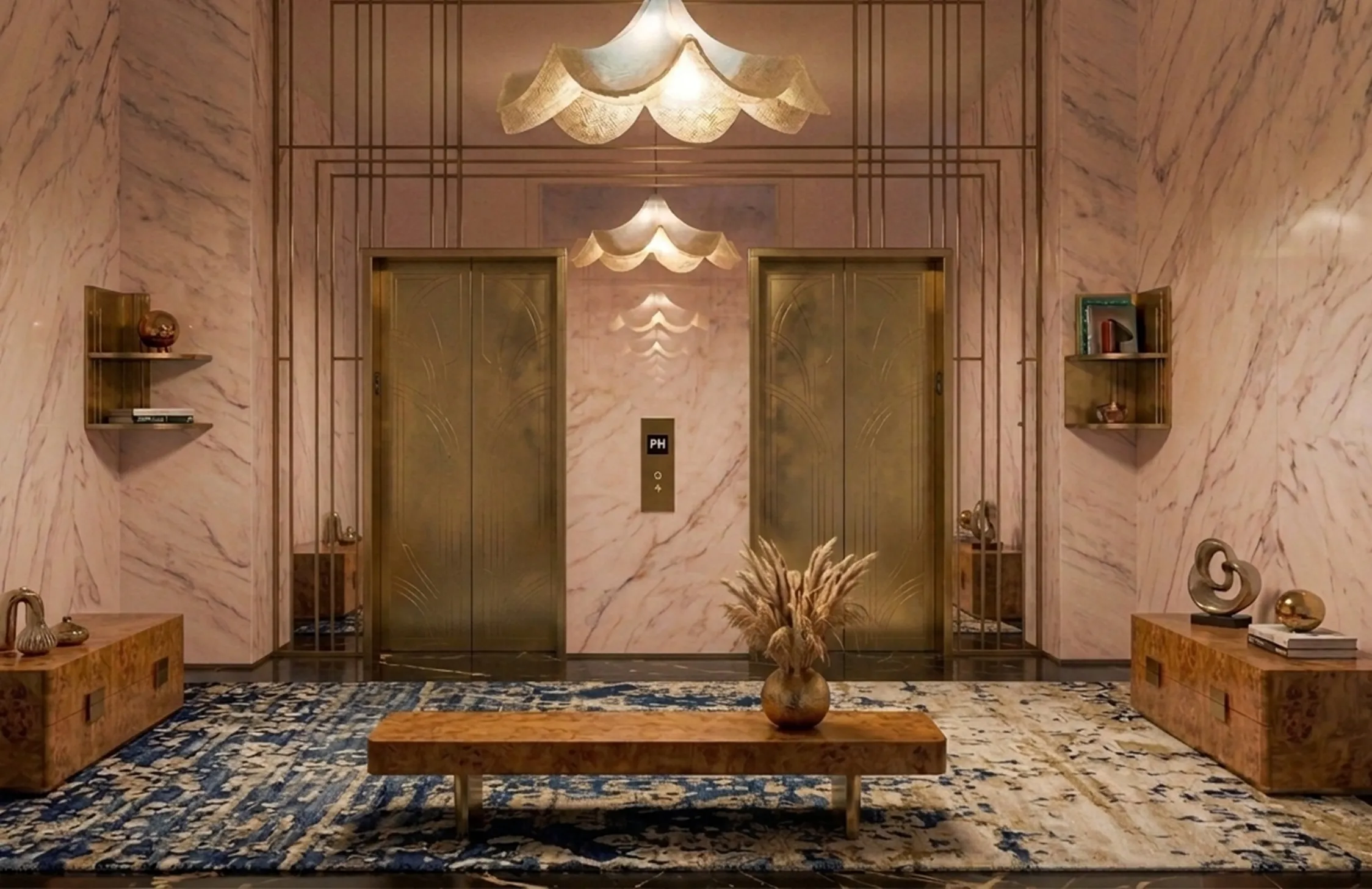 lampara de techo antigua con diseño elegante en un ambiente moderno