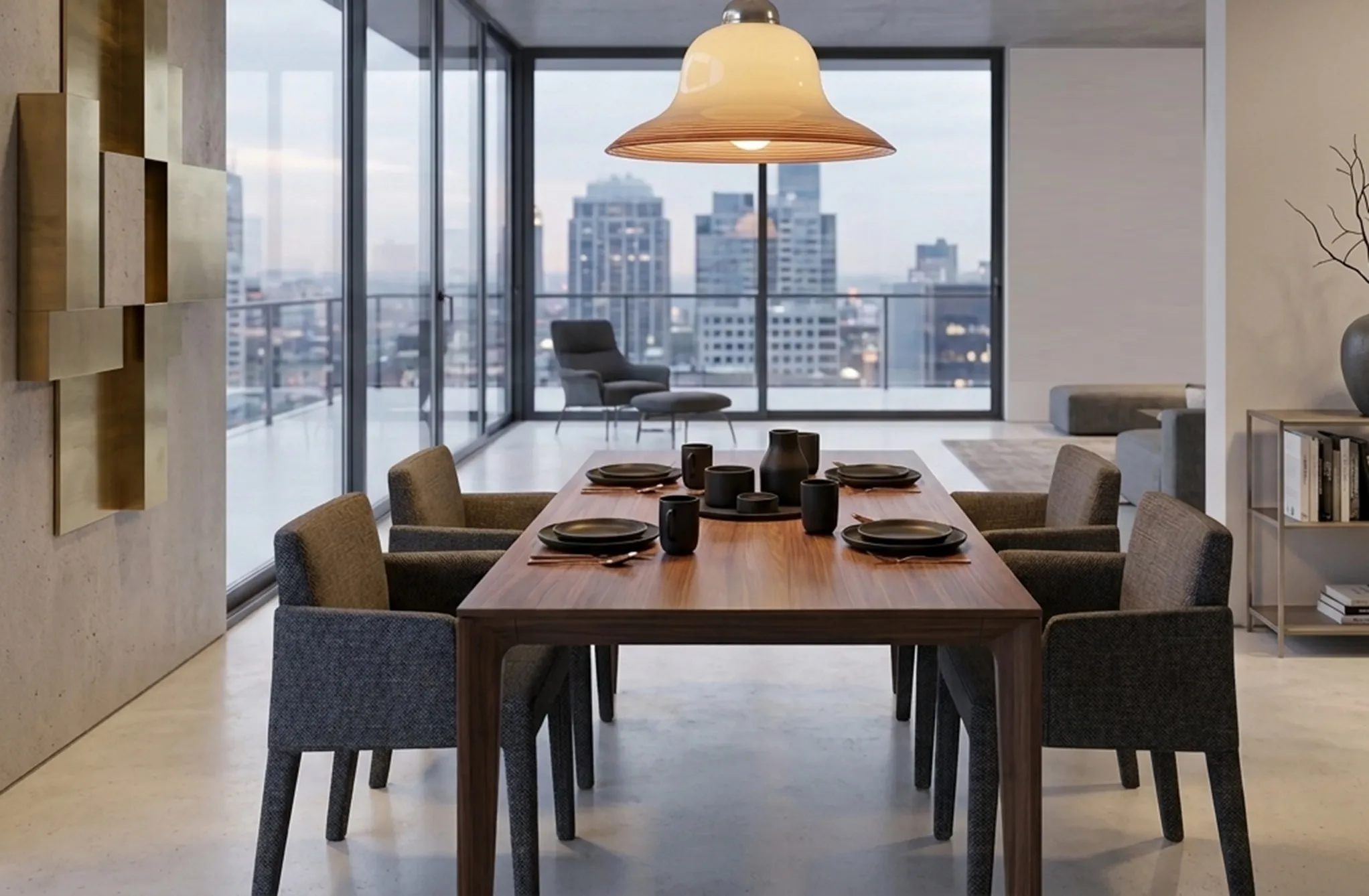 lampada a sospensione antica con forma elegante in ambiente moderno