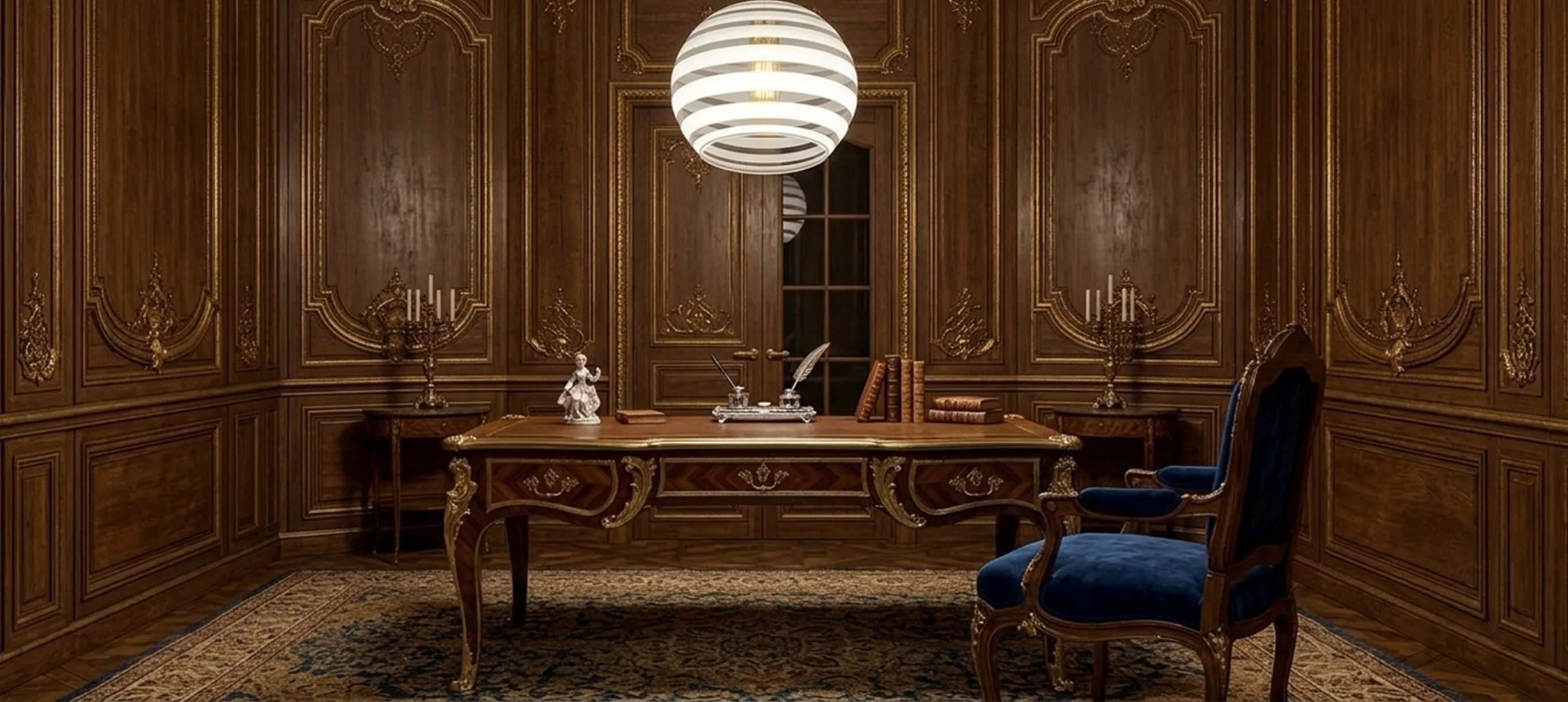 antigua lámpara de techo de diseño elegante de Paolo Venini