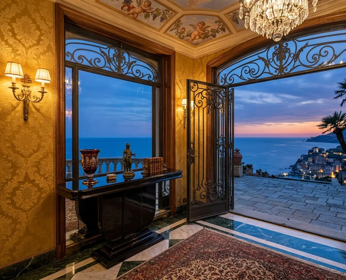 Due mobili dresuars antichi decorativi in un ambiente elegante