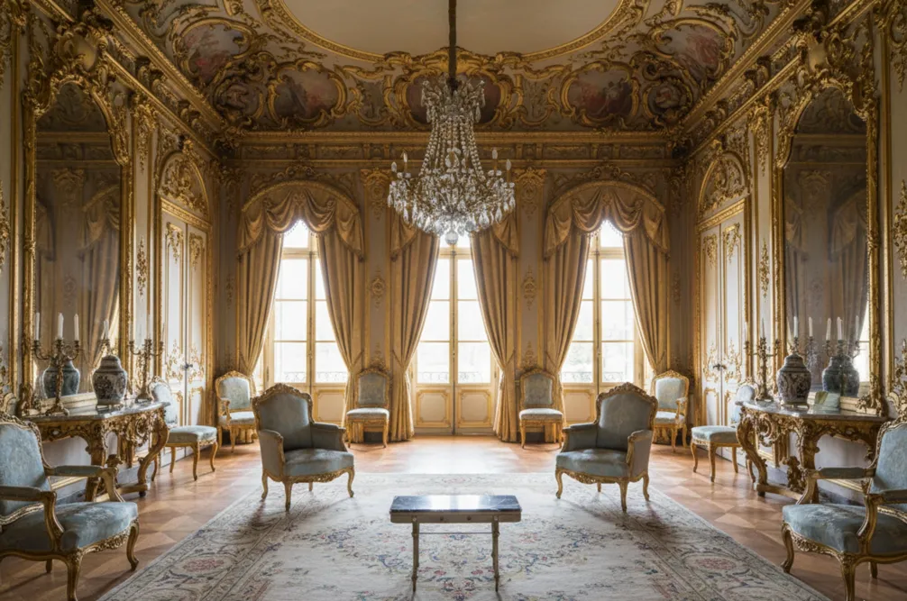 tavolo antico da giardino in un ambiente elegante