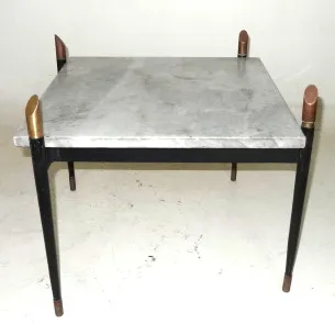 tavolino da caffè antico con design distintivo 1960