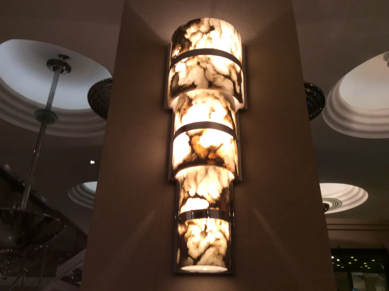 antique pair of sconces with unique design