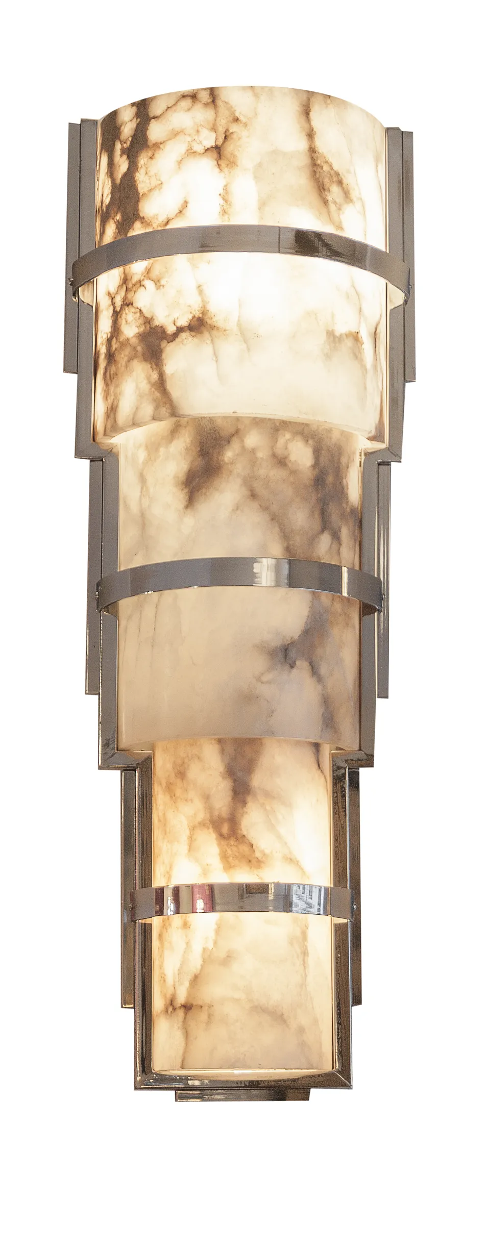 Antikes Paar Wandleuchter mit Licht, elegantes und klassisches Design