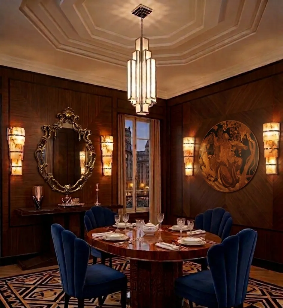 bela consola antiga com detalhes elegantes em um ambiente luxuoso