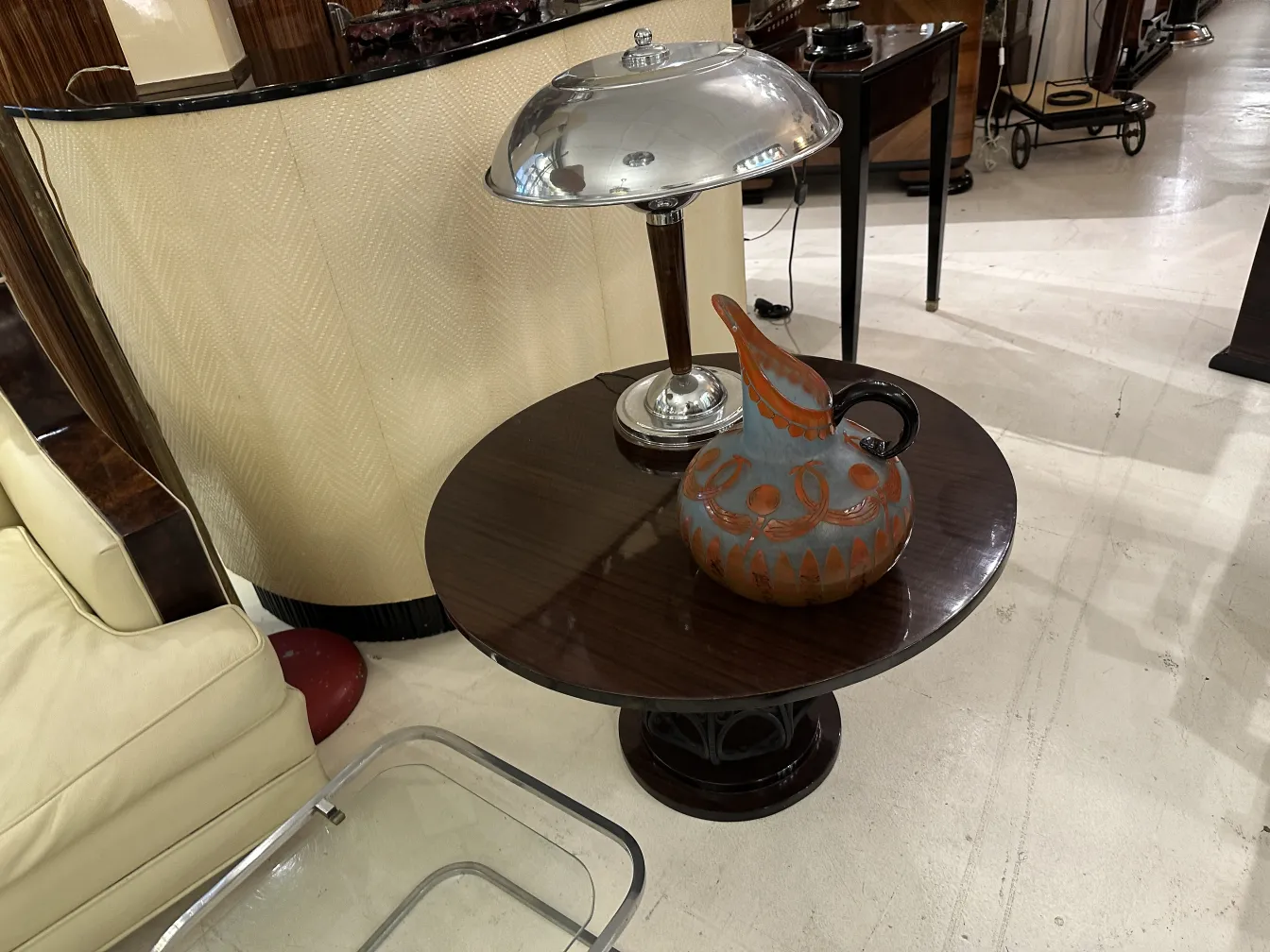 古いサイン入りグラス（Le Verre）、色とりどりのデザイン