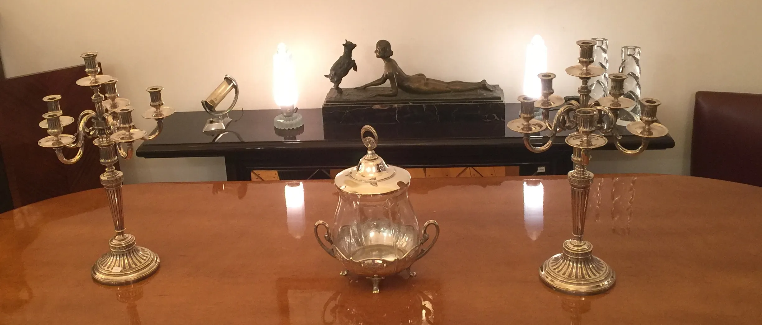 antique wmF punch bowl featuring elegant design and ornamental handles, perfect for special occasions.