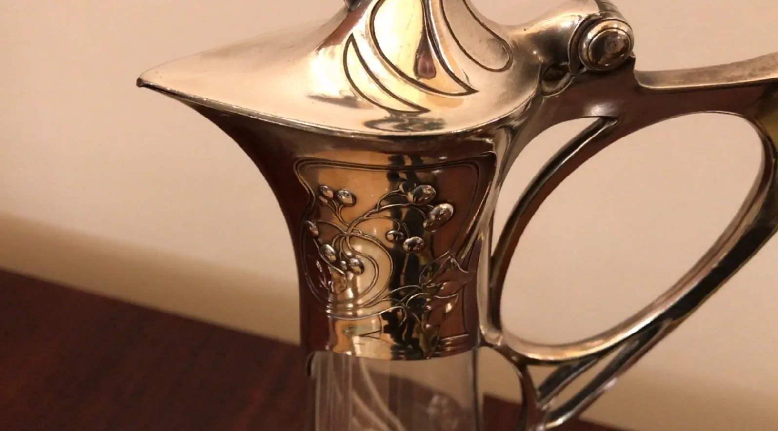 antique jugs WMF in various shapes and sizes
