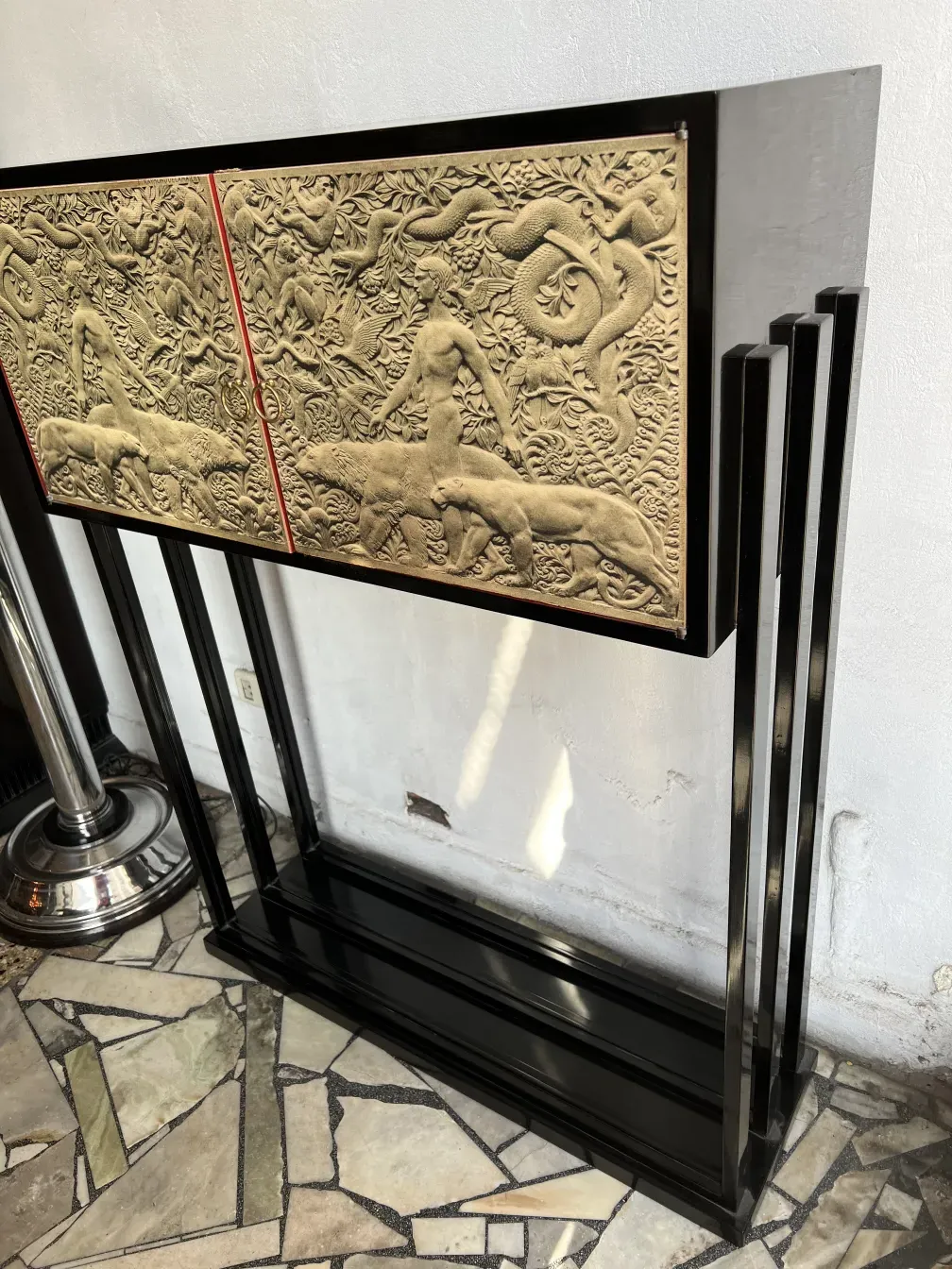 पुराने पुस्तकालय के राहत विवरण, सुविधाजनक वातावरण