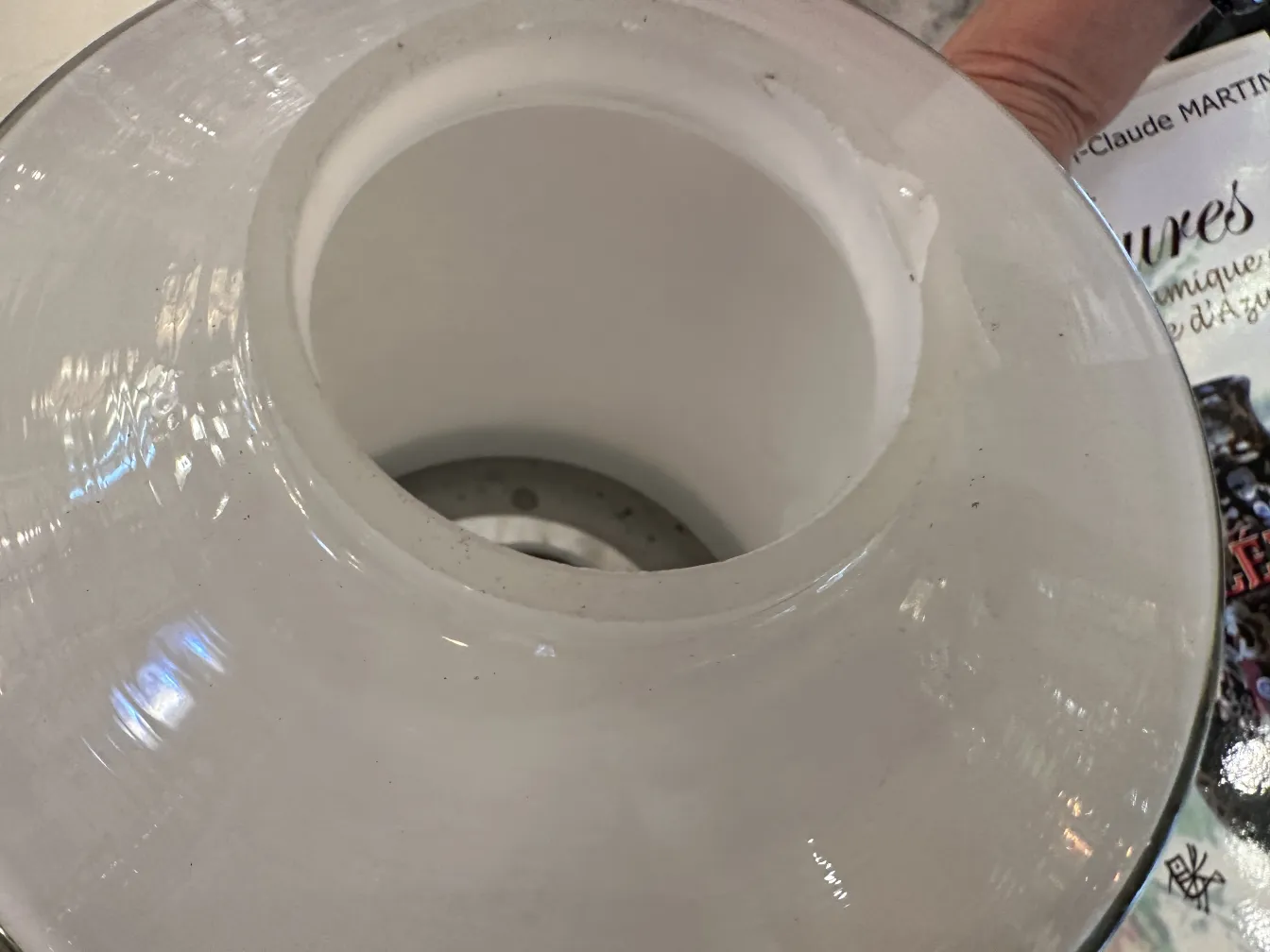 古いガラス製のウォールランプのペア、シンプルなデザイン